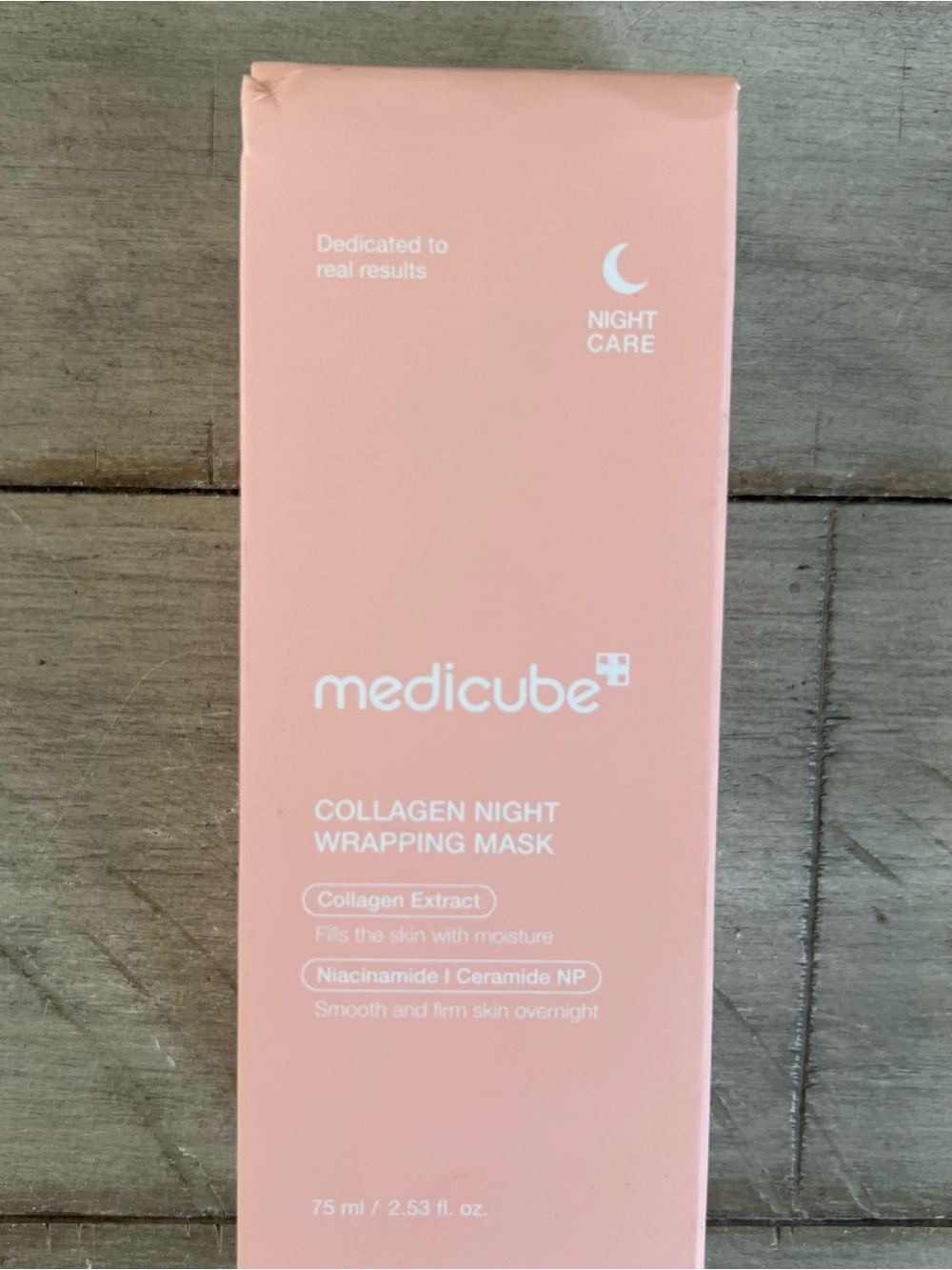 Medicube Korean Skincare Collagen Milk Toning Wrapping Face Mask 75ml/2.53oz